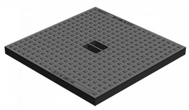 Крышка для дождеприёмника Gidrolica Point ДП-40.40 пластиковая (209) 0