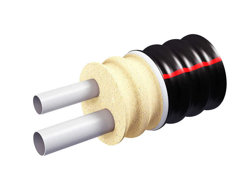 Труба Изоком-2 32х2,9+20х1,9/125 Pex-A, 6 бар 2