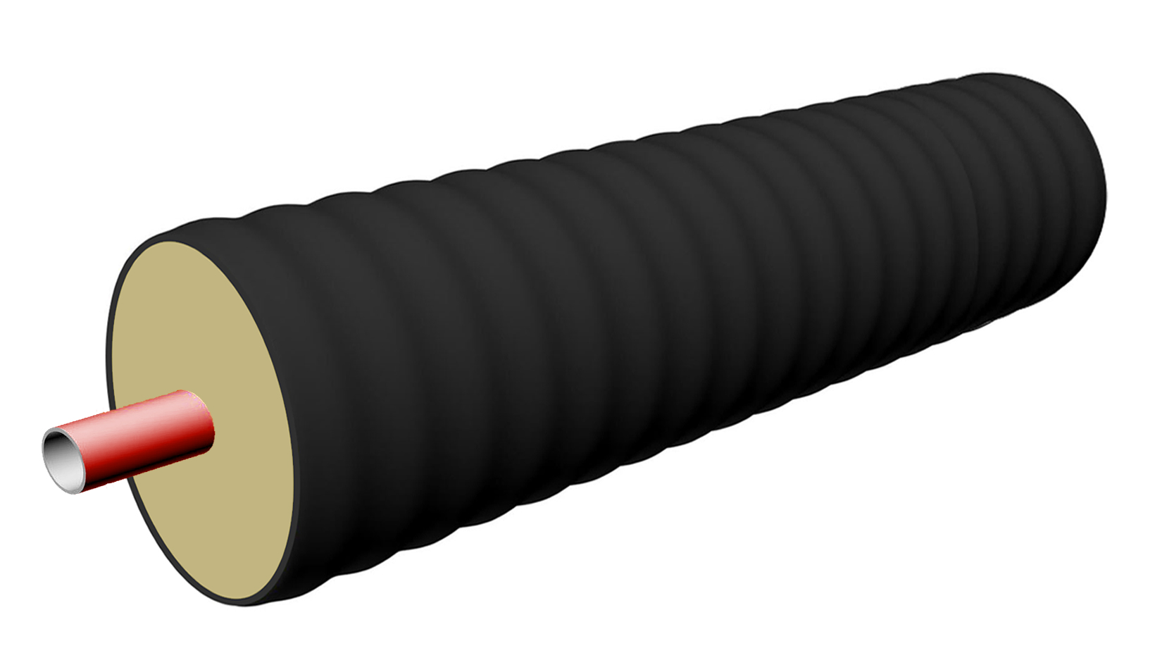Труба Изоком-К 40/140 (40,0х4,0) Pex-A с армирующей системой, 10 бар