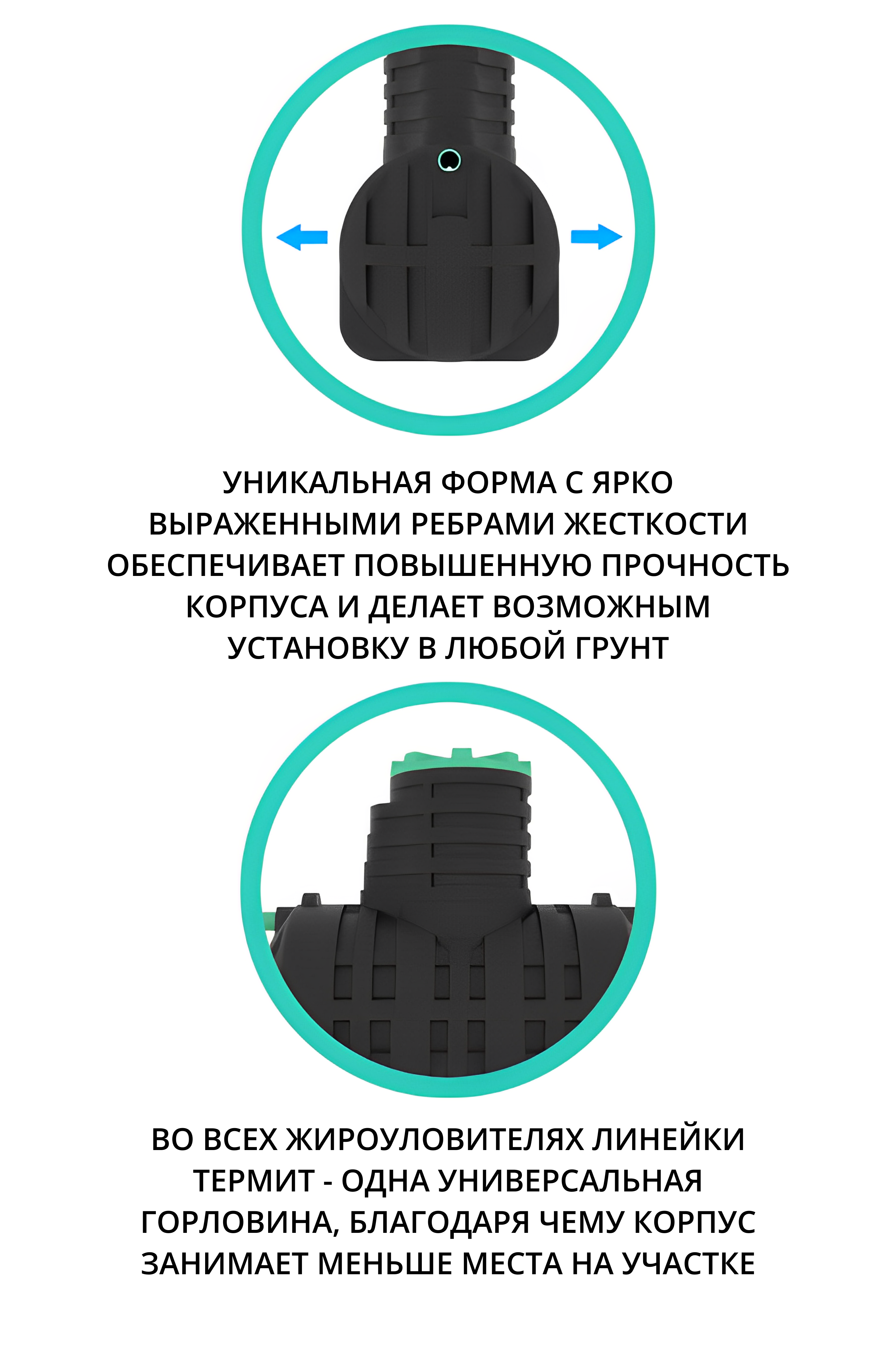 Подземный промышленный жироуловитель Термит 3000 5