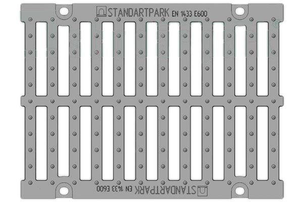 Дождеприемный колодец Standartpark BetoMax ДК–30.38.44–Б–В с РВ щель ВЧ кл.Е (к-т) (арт. 04770/1) 2