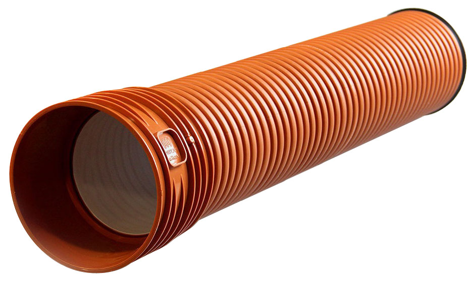 Труба Polytron ProKan ПП SN16 282/250 6м с раструбом и уплотн. кольцом 0