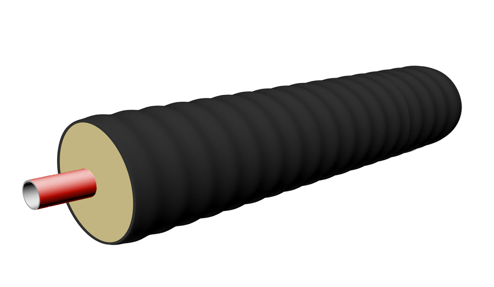 Труба Изоком-К 50/ 90 (47,7х3,6) Pex-A с армирующей системой, 10 бар