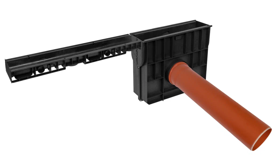 Пескоуловитель пластиковый Европартнер DN100 (1043) 1