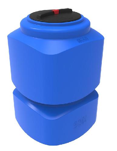 Пластиковая емкость ЭкоПром L 500 усиленная под плотность до 1,5 г/см3 (Синий)