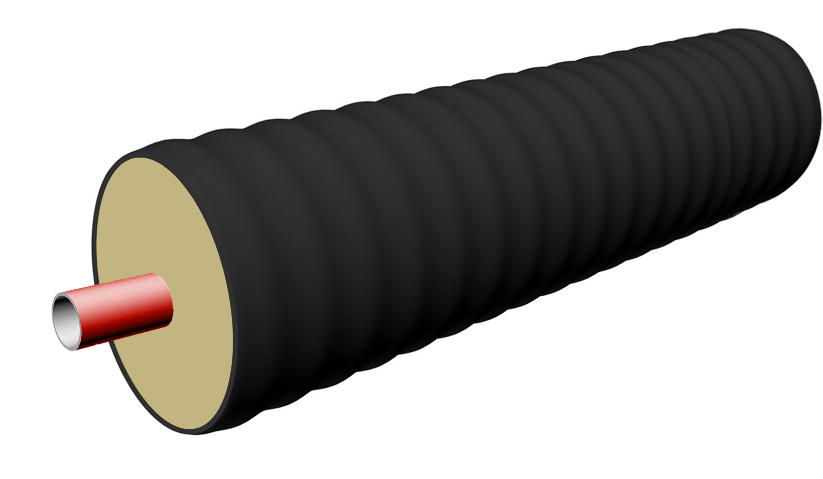 Труба Изоком-К 63/160 (58,5х4,0) Pex-A с армирующей системой, 10 бар