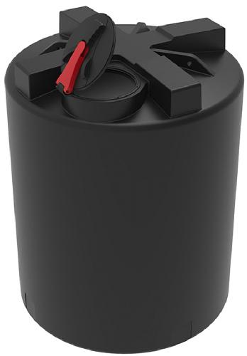Пластиковая емкость ЭкоПром T 5000 с откидной крышкой (Черный)