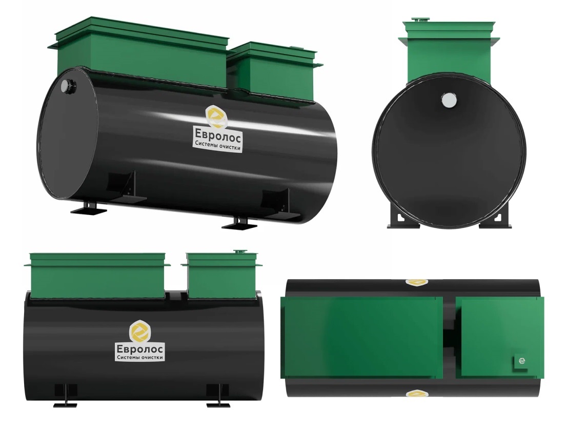 Станция биологической очистки Евролос ГРУНТ 6 1