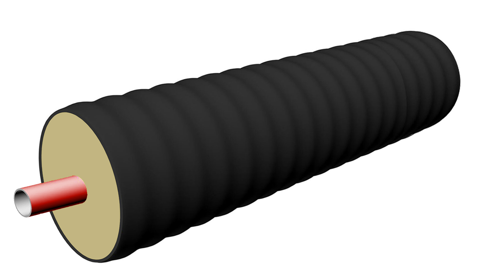 Труба Изоком-К 50/140 (47,7х3,6) Pex-A с армирующей системой, 10 бар
