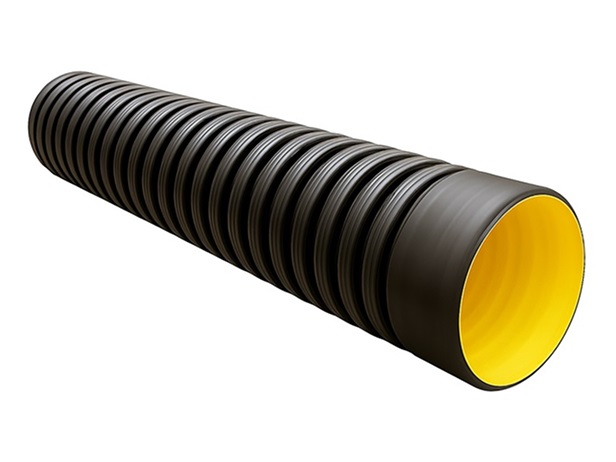 Труба ATL Pe SN8  292/250 6м с раструбом с упл. кольцом 0