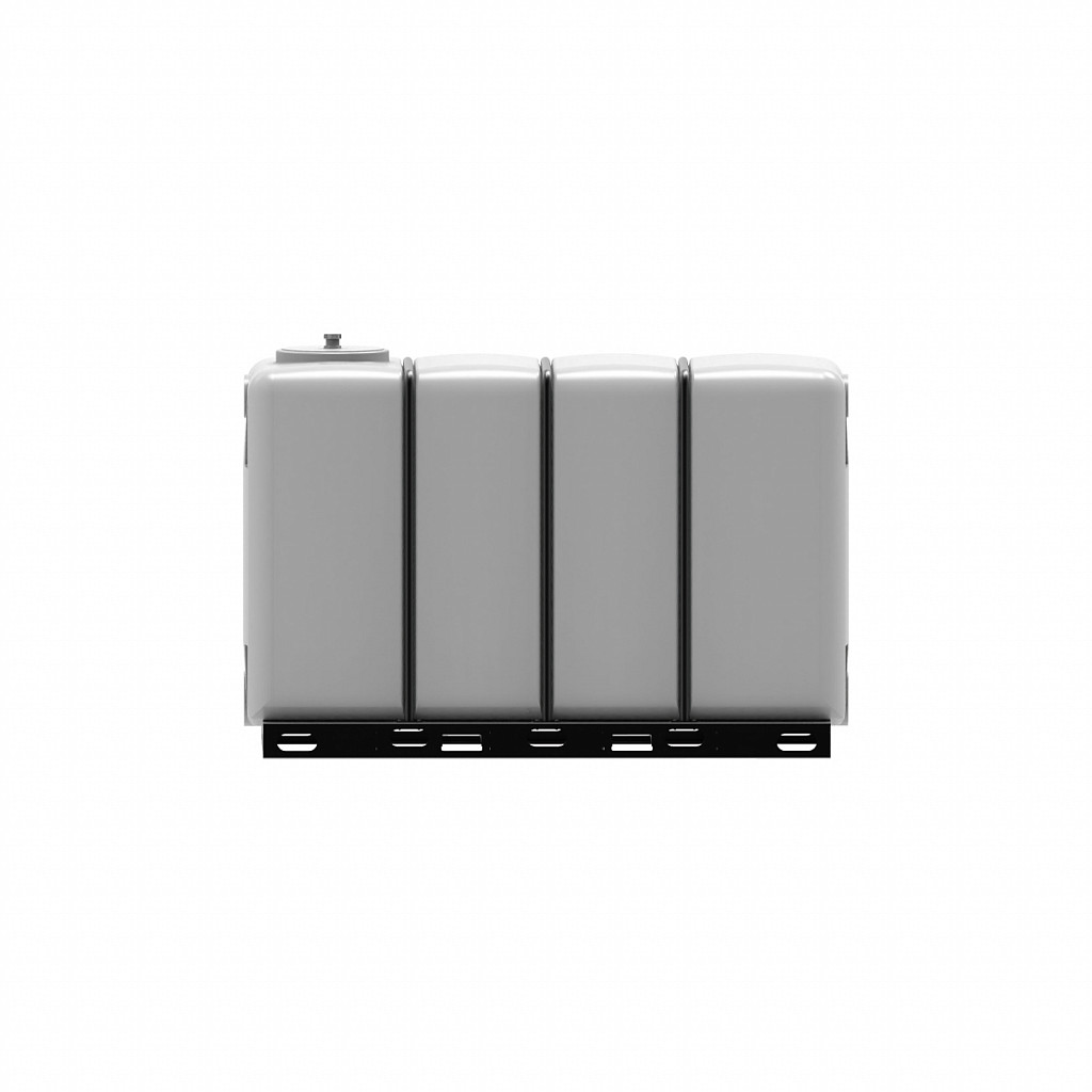 Пластиковая емкость ЭкоПром KR 4000 под плотность до 1.5 г/см3 c откидной крышкой  (Белый) 1