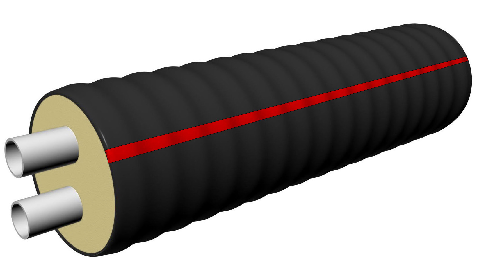 Труба Изоком-2 2х50х4,6/160 Pex-A, 6 бар 0