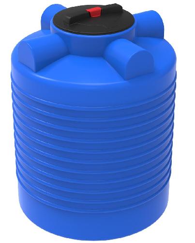 Пластиковая емкость ЭкоПром ЭВЛ 300 усиленная под плотность до 1,2 г/см3 (Синий)