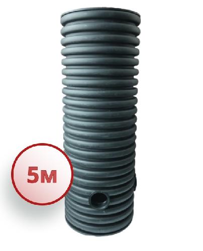 Дренажный колодец d500 h5000 с крышкой (отводы 200 мм)