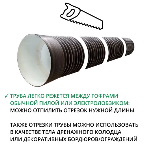 Труба ПЭ sn6  250/216 6м с раструбом 3
