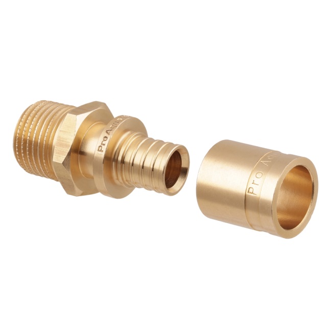 Комплект: Муфта с наружной резьбой Pro Aqua 25х3/4 и гильза Pro Aqua 25 мм 0
