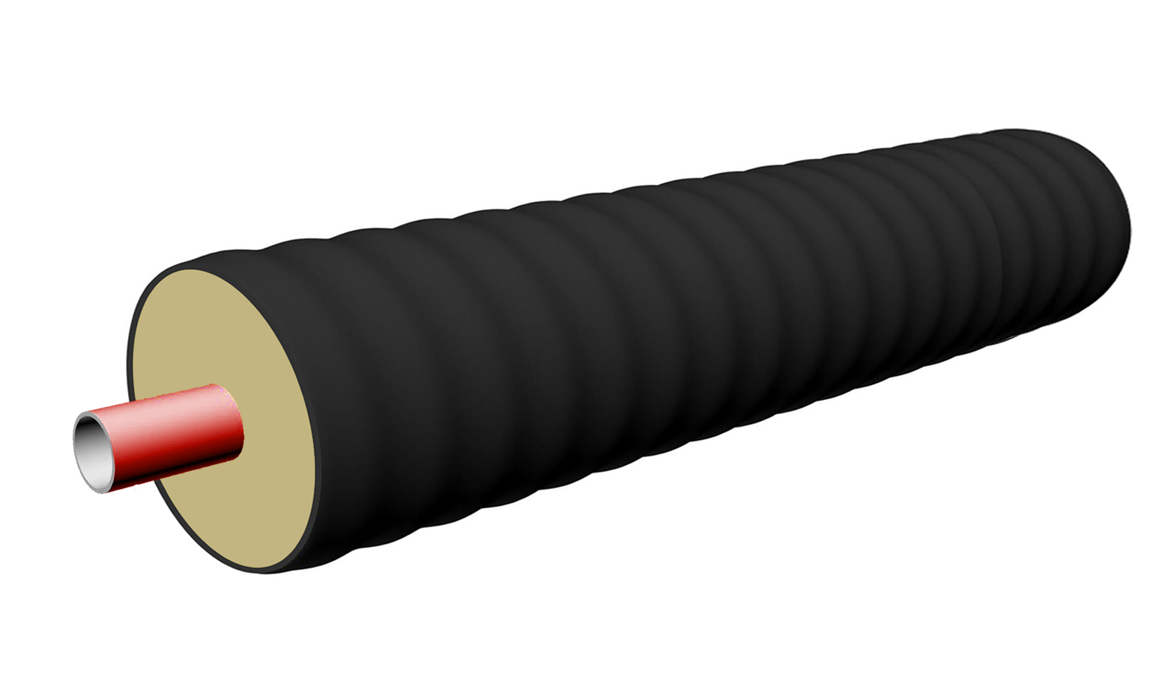 Труба Изоком-К 63/100 (58,5х4,0) Pex-A с армирующей системой, 10 бар