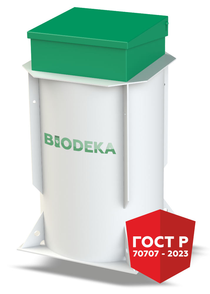 Станция очистки сточных вод BioDeka-3 П-600 0