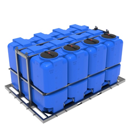 Кассета ЭкоПром ST 8000 л (4х2000) (Синий) 0