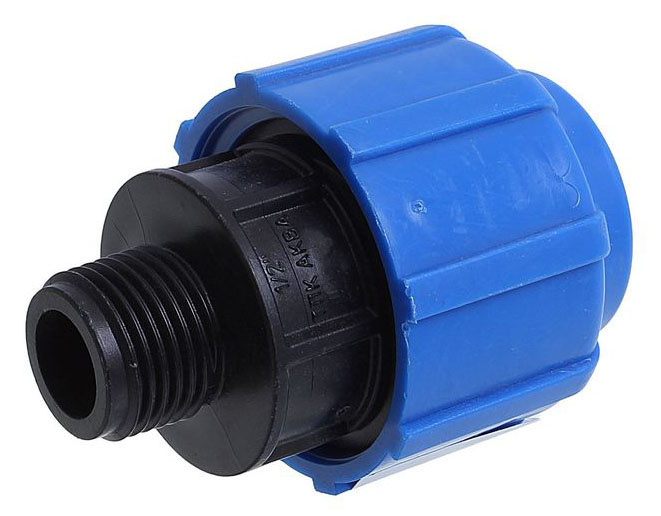 Муфта компрессионная  d25х3/4" НР 0