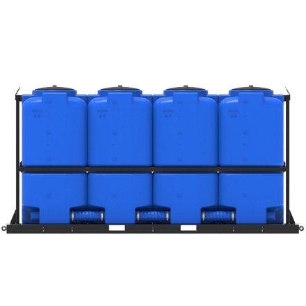 Кассета ЭкоПром ST 8000 л (4х2000) (Синий) 6