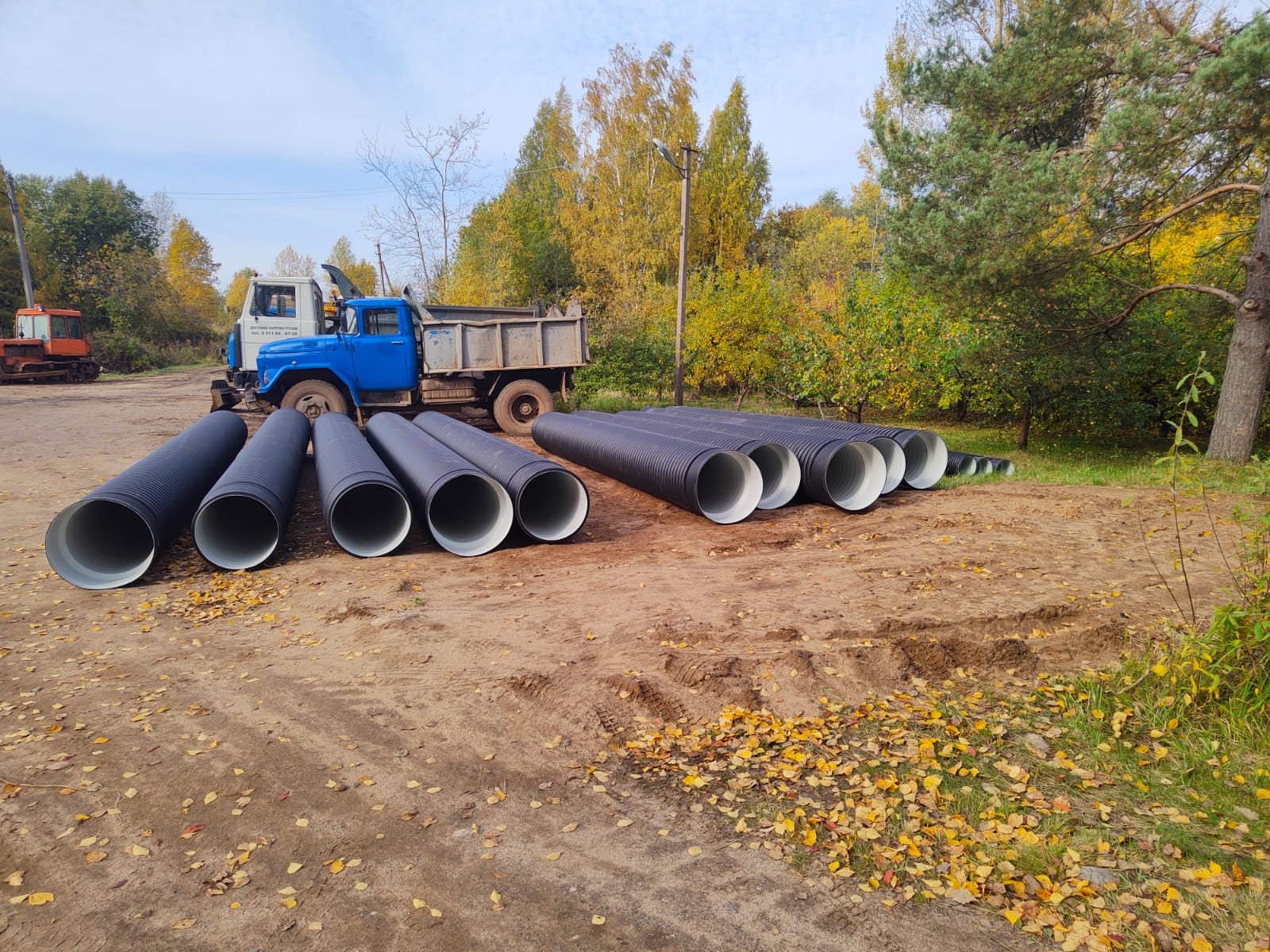  Труба ПЭ sn6  575/500 6м с раструбом (Тип2) 8