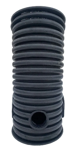 Дренажный колодец d400 h 500 с черной крышкой (отводы 110 мм)