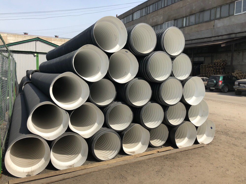 Труба ПЭ sn6  800/687 6,2м с раструбом (Тип2) 17