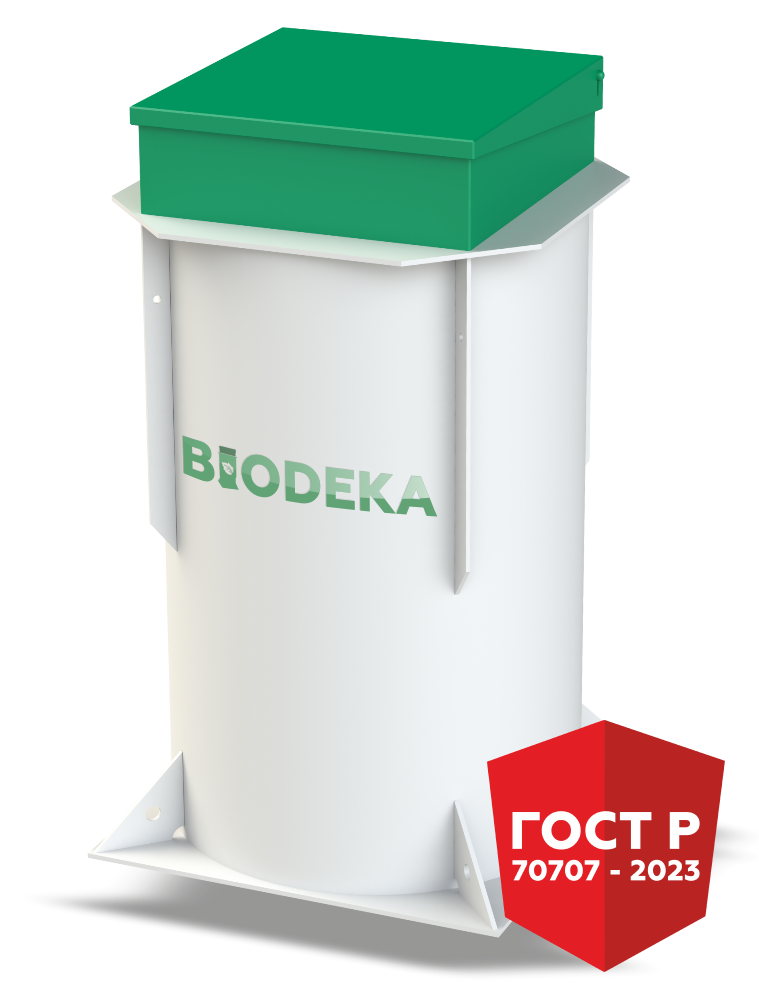 Станция очистки сточных вод BioDeka-8 П-800 1