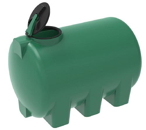 Пластиковая емкость ЭкоПром H 5000 с откидной крышкой (Зеленый)