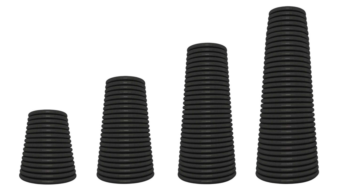 Колодец конический 1,0м С ПЕРФОРАЦИЕЙ ПНД  2