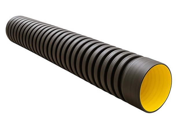 Труба ATL Pe SN8  175/150 6м с раструбом с упл. кольцом 0