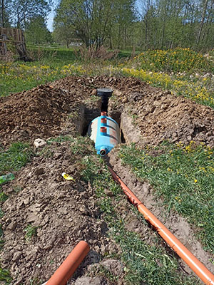 Installation of a septic tank Ekoplast Vsevlozhsky district_3.jpg